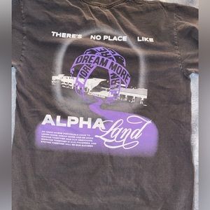 EXCLUSIVE ALPHALAND UNISEX TEE SIZE MEDIUM. Wizard of Oz Alphaland tee